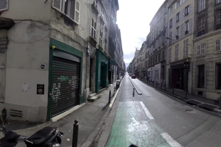 La rue de Hair 2000 à Marseille