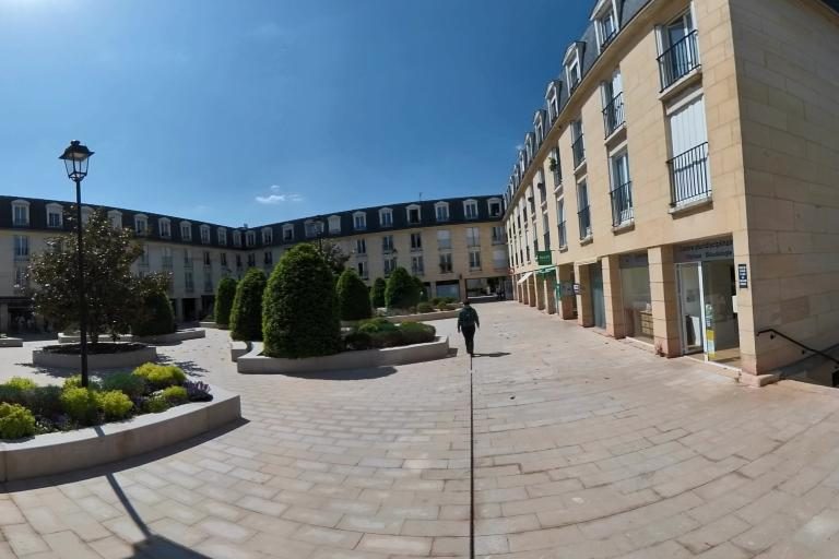 La rue de Hair Leslie à Chambourcy