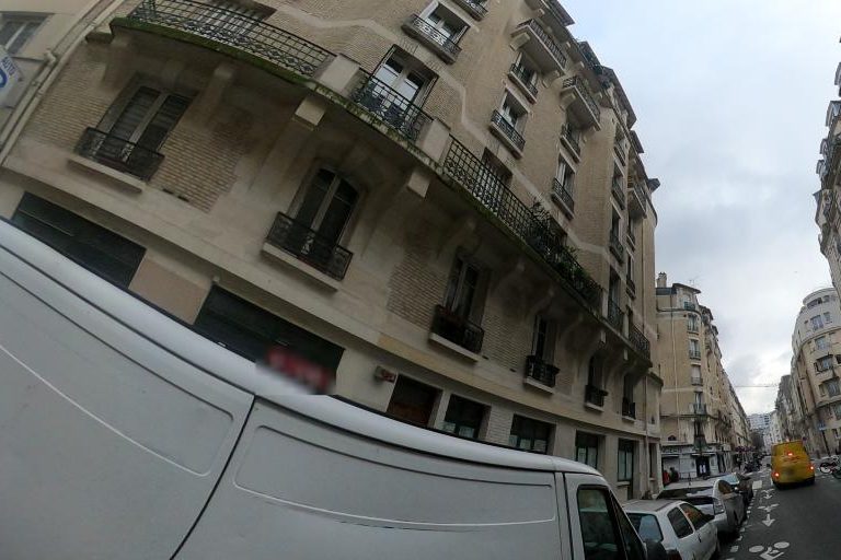 La rue de Joy&rsquo;S Hair à Paris