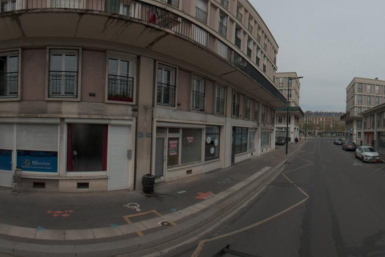 La rue de Hair Zen à Le Havre