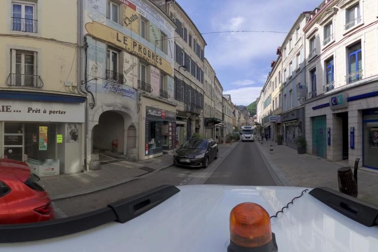 La rue de Bulle D&rsquo;Hair à Saint-Claude