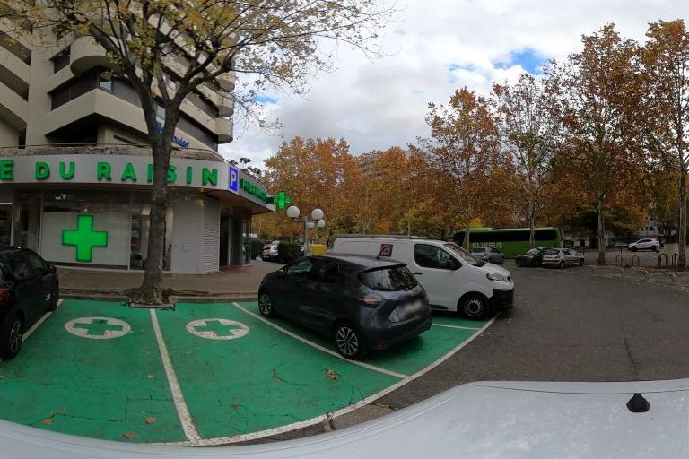 La rue de Bulles D&rsquo;Hair à Toulouse