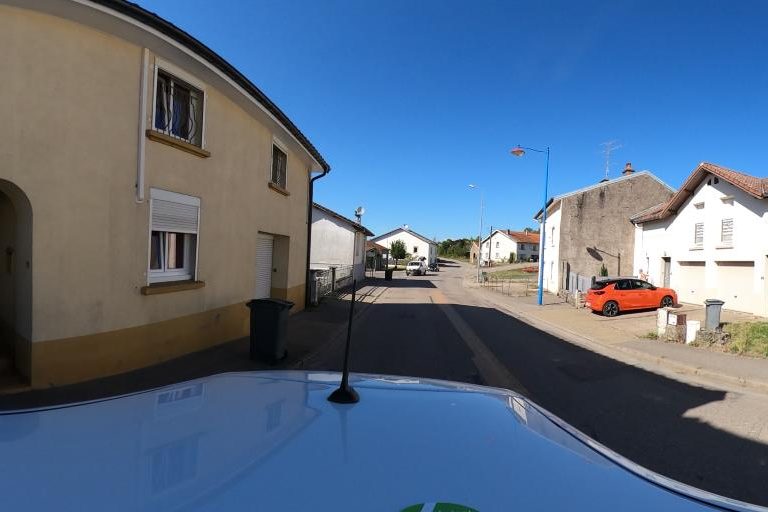 La rue de Salon Abc D&rsquo;Hair à Domevre-Sur-Aviere