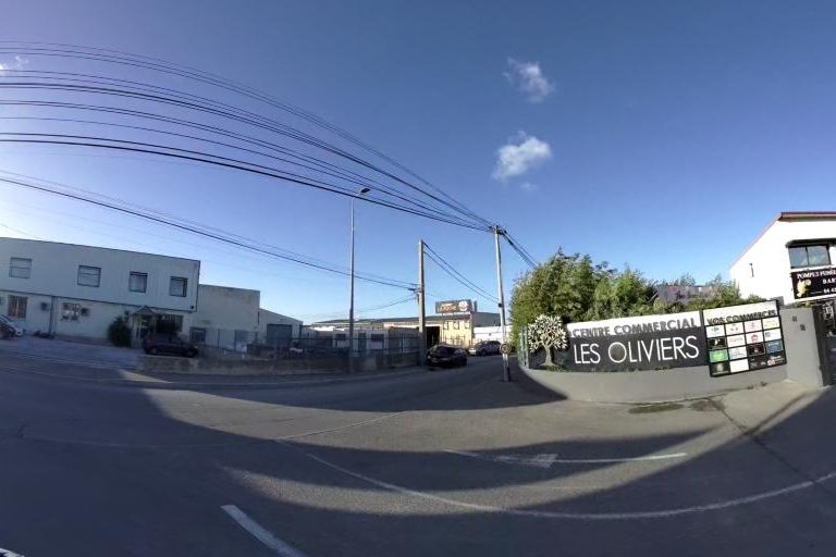 La rue de Hair Color à Chateauneuf-Les-Martigues