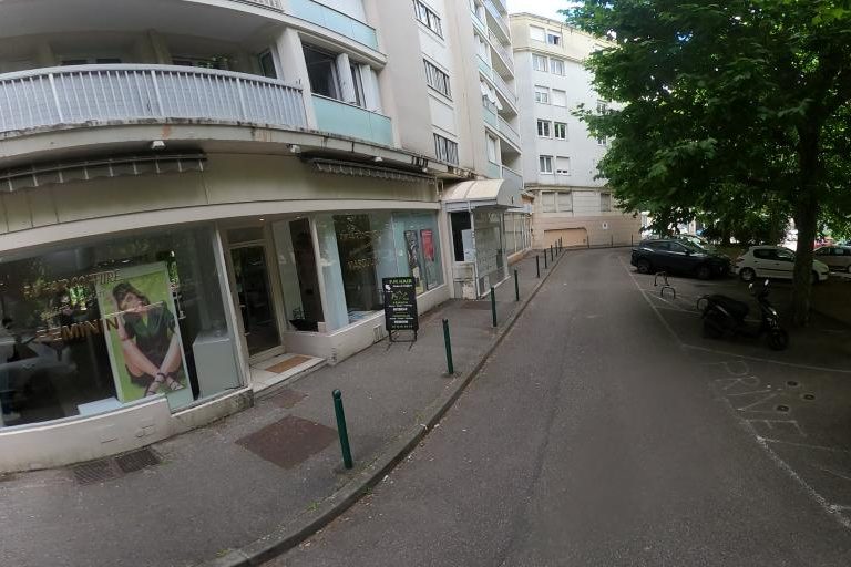 La rue de Fm Hair à Lyon