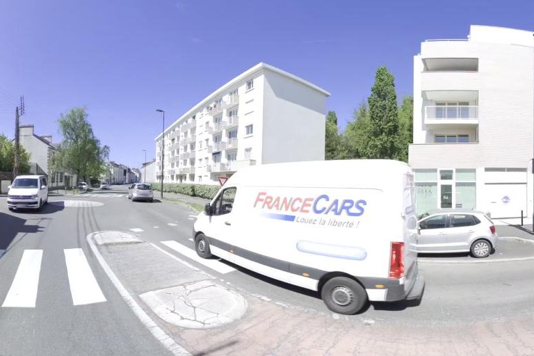 La rue de Omai Hair à Nantes