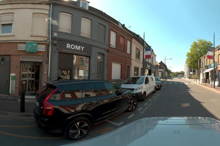La rue de An&rsquo;Gel Hair à Mouvaux