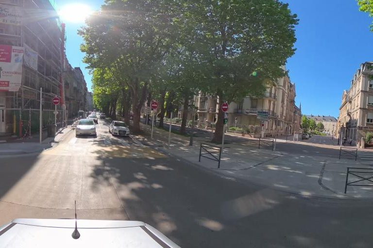 La rue de Fk&rsquo; Hair à Metz