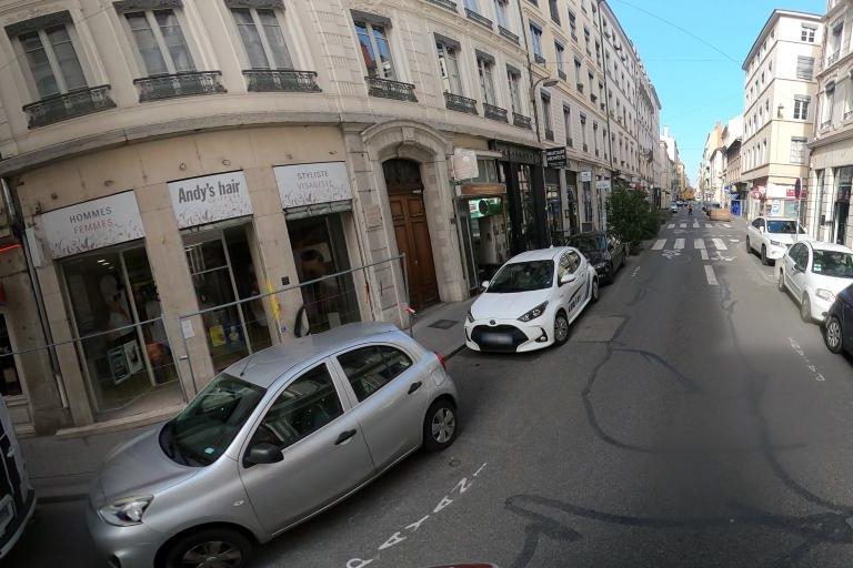 La rue de Andy&rsquo;S Hair à Lyon
