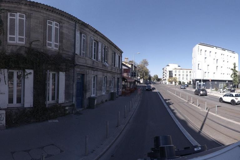 La rue de L&rsquo;Hair De Rien à Talence