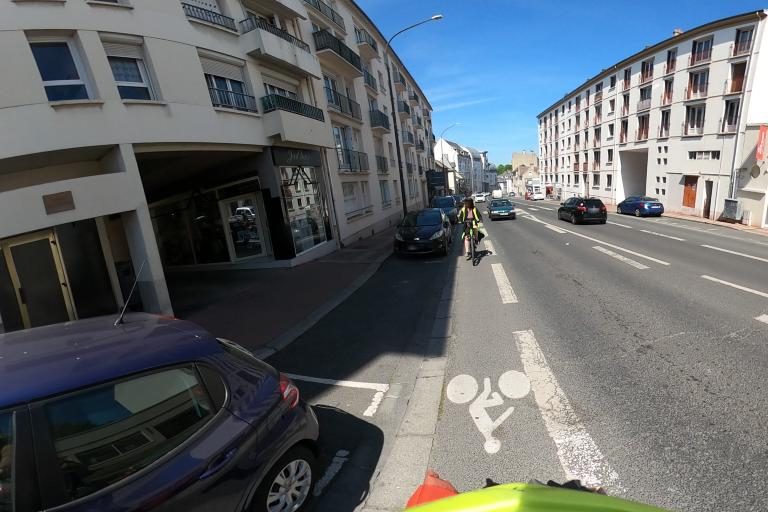 La rue de Jad&rsquo;Hair à Caen