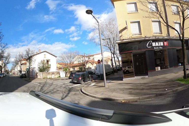 La rue de C Hair 7 à Saint-Fons
