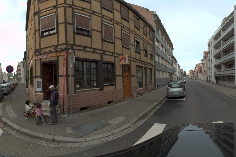 La rue de Hair Storia à Strasbourg