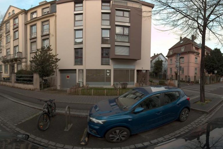 La rue de Meet&rsquo;In Hair à Strasbourg
