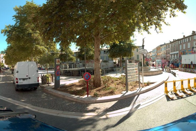 La rue de Beli &lsquo; Hair à Vidauban