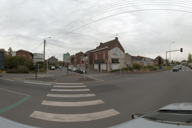 La rue de Fashion Hairstyle à Halluin