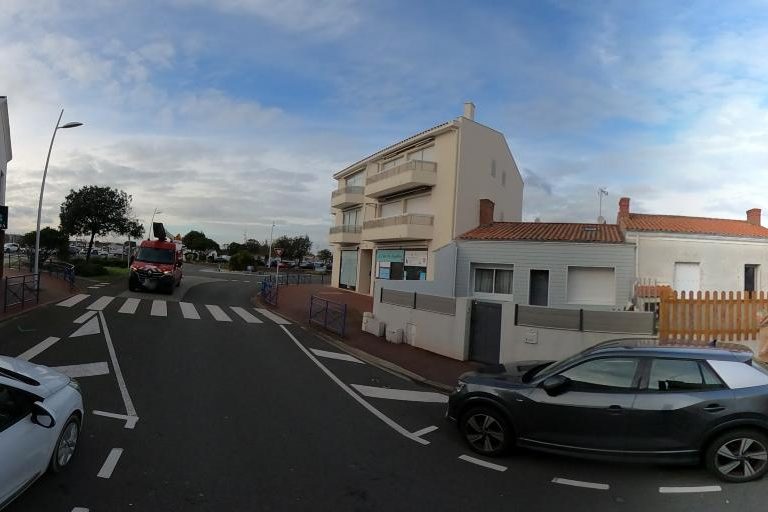 La rue de Hair Port Samuelle à Saint-Gilles-Croix-De-Vie