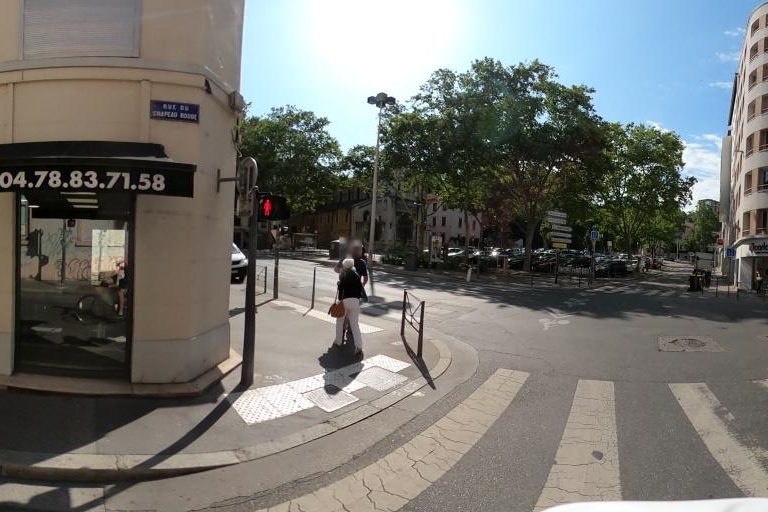 La rue de Infinite Hair Design Lyon 9 à Lyon