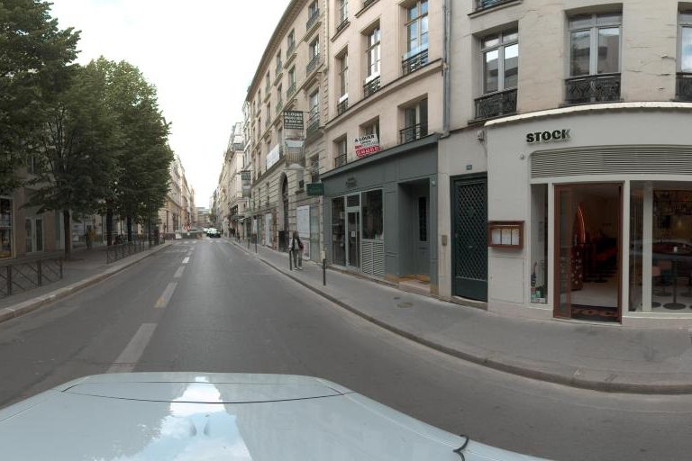 La rue de Hair Studio Greet à Paris