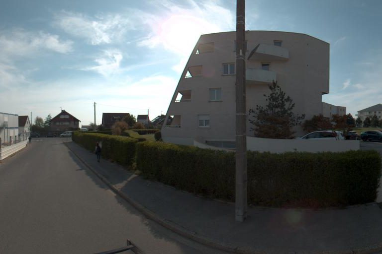 La rue de Ali&rsquo;S Hair à Sainte-Adresse