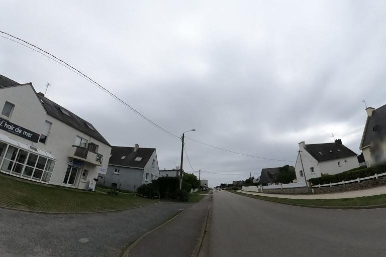 La rue de L&rsquo;Hair De Mer à Ploemeur