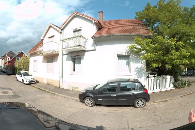 La rue de Chrystal Hair à Bischheim