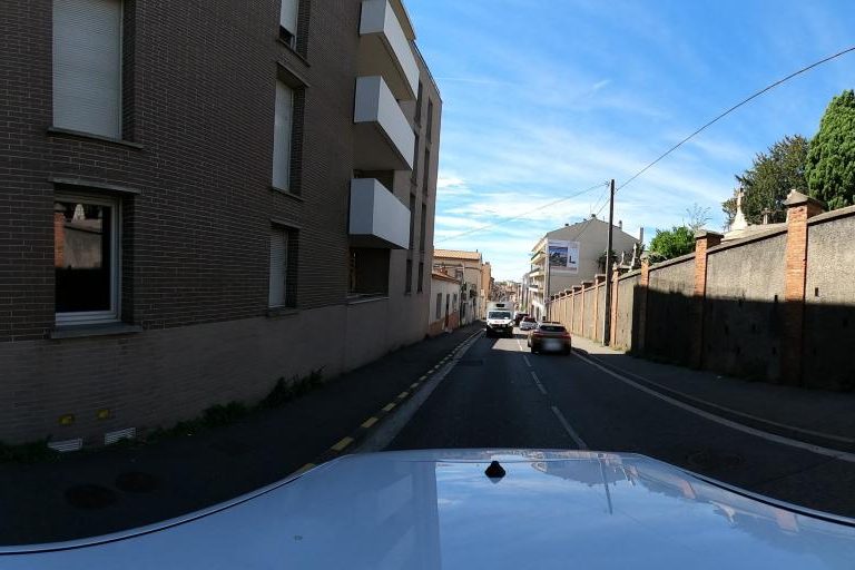 La rue de Aam Hair à Toulouse