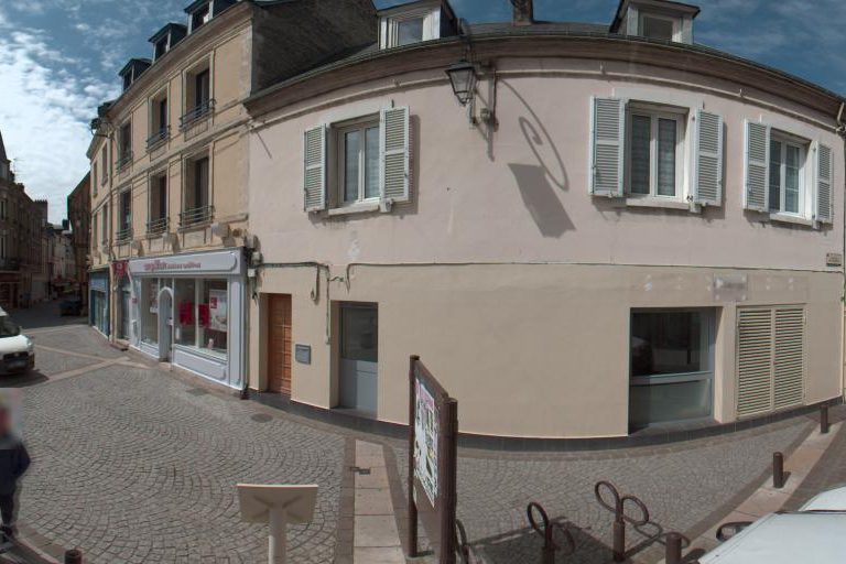 La rue de Morgan Hair à Harfleur