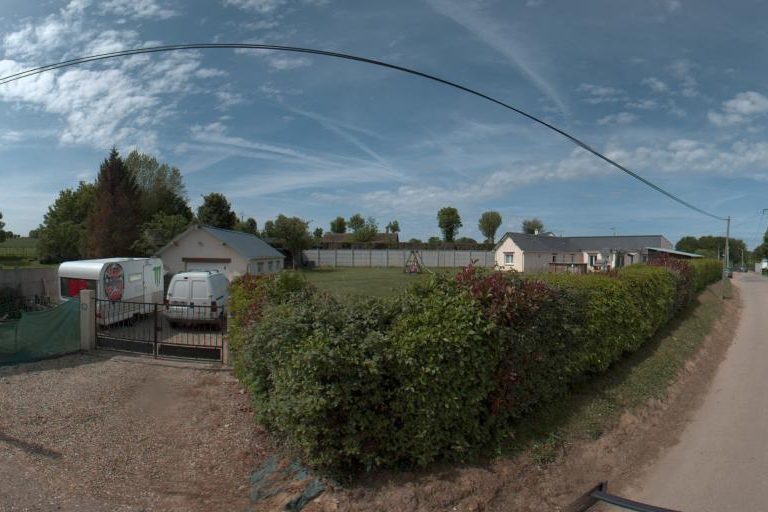 La rue de Hair De Romy à Villainville
