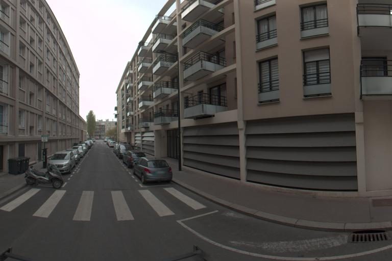 La rue de L&rsquo;Hair Unik à Le Havre
