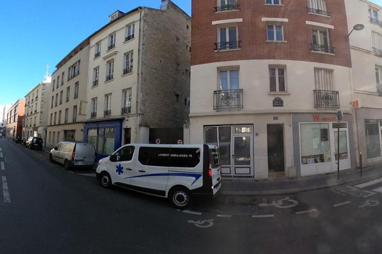 La rue de Hair Ministry à Paris