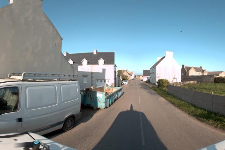 La rue de L&rsquo;Hair De Manue à Santec