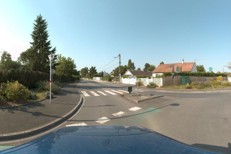 La rue de Julie L&rsquo;Hair à Olivet