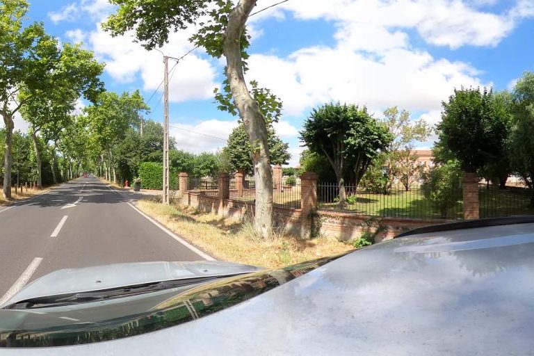 La rue de Une Nouvelle Hair à Tournefeuille