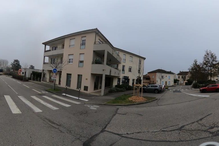 La rue de Scult Hair à Jonage