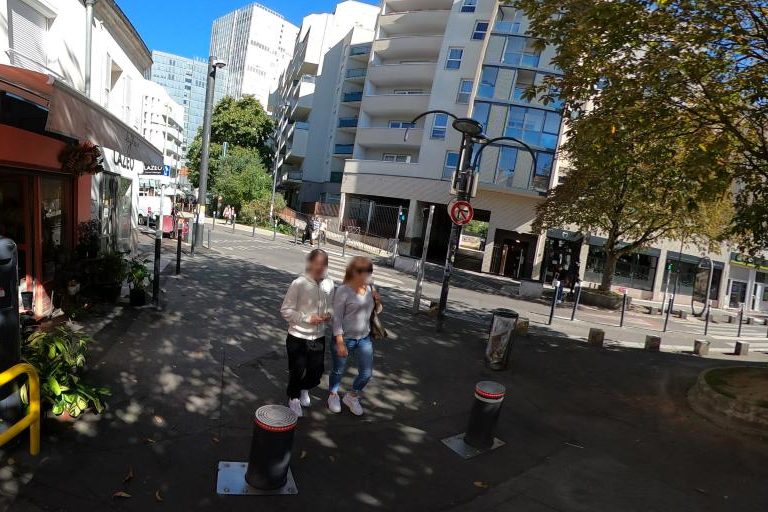 La rue de S F Hair à Montreuil
