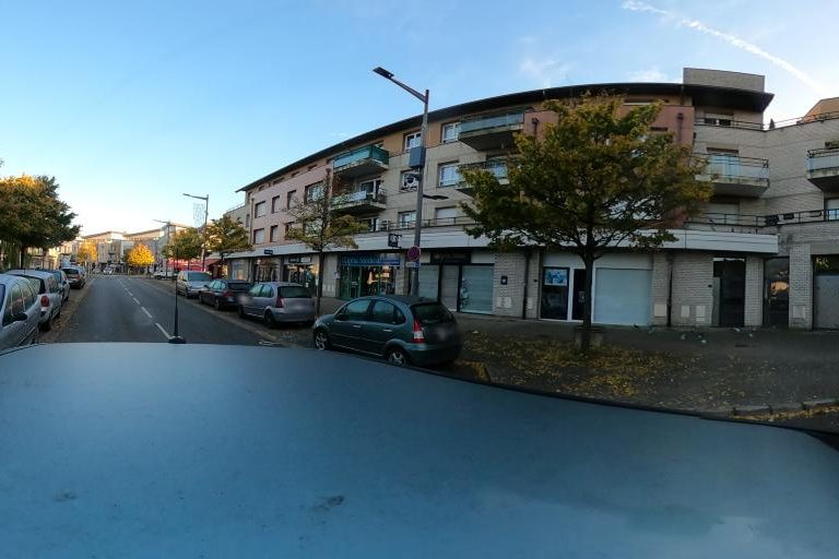 La rue de Hair Cocoon à Grande-Synthe