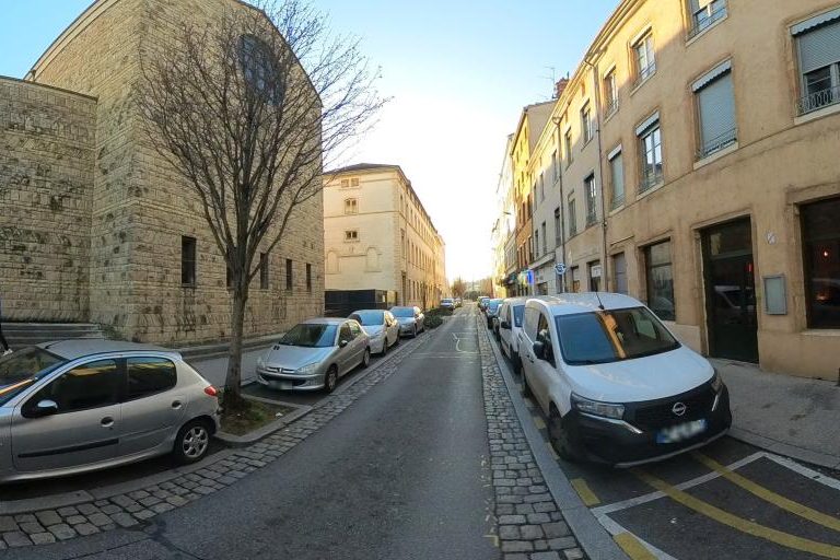 La rue de Les Xp Hair à Lyon