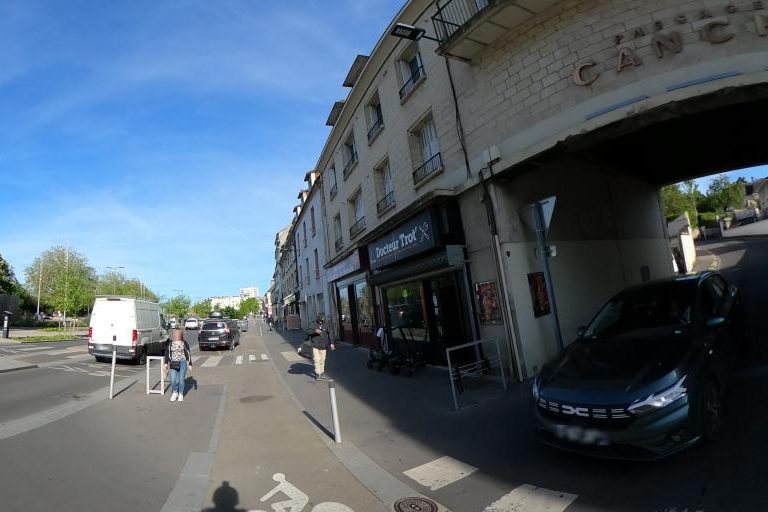 La rue de Hair Swagg à Caen