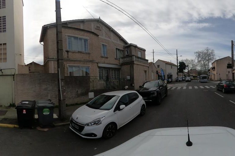La rue de Hair Shape à Sete