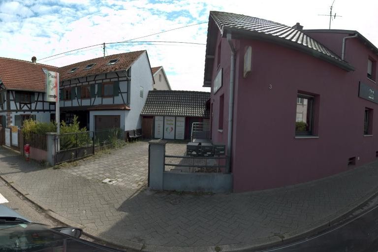 La rue de Anthony Hair Studio à La Wantzenau