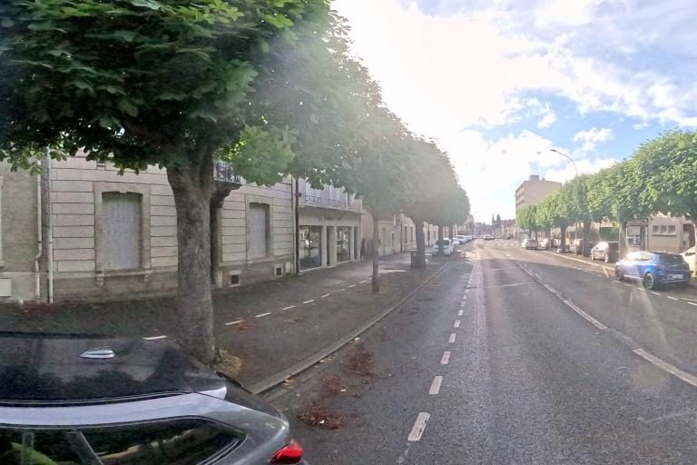 La rue de A Pauline Hair à Chateauroux