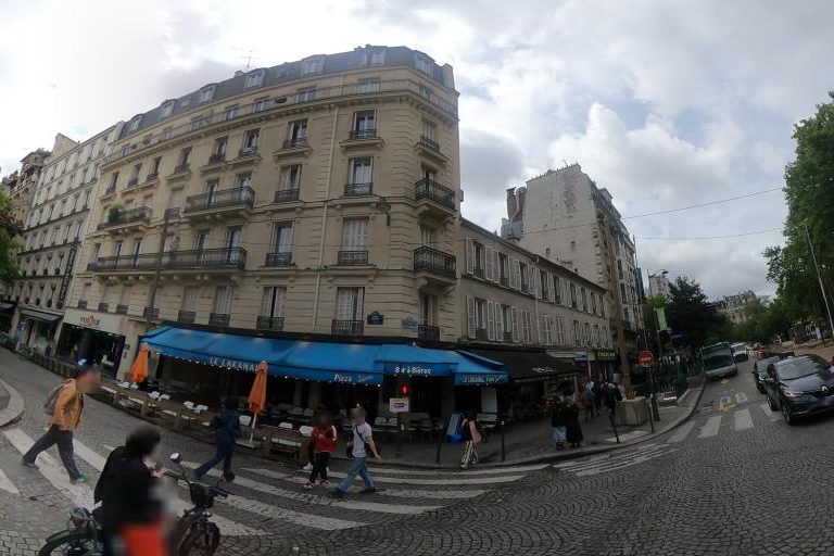La rue de Mod&rsquo;S Hair Paris à Paris