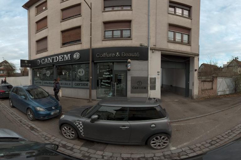 La rue de Hair Style By Canan à Strasbourg