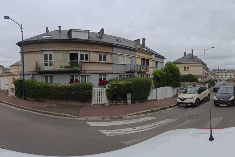 La rue de Artis Tif à Saint-Valery-En-Caux