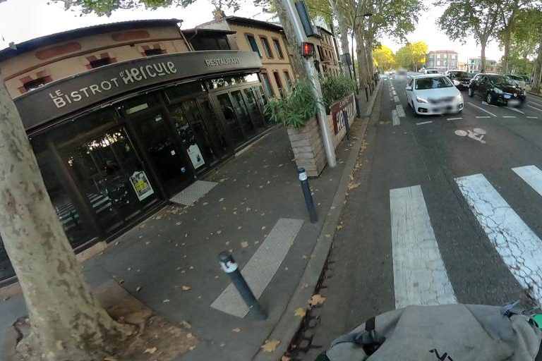 La rue de La Brigade Du Tif à Toulouse