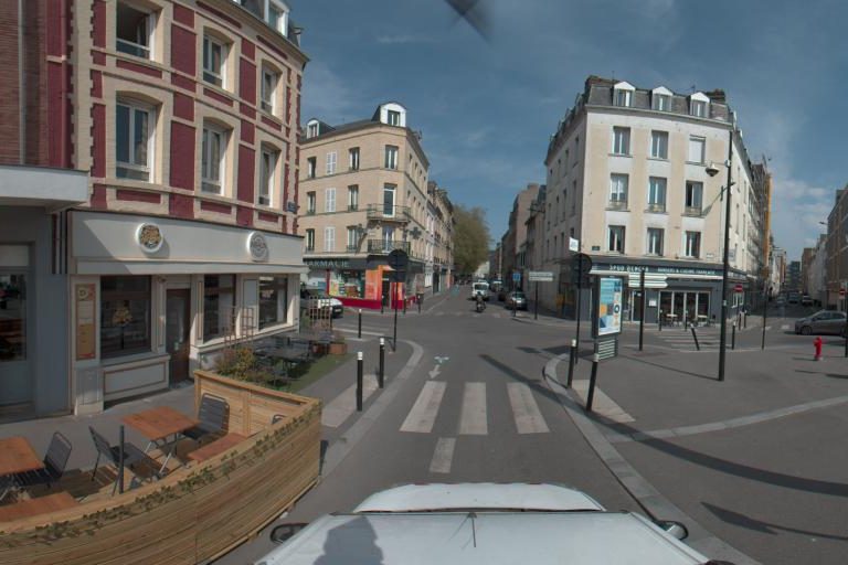 La rue de Inven Tif Coiffure Et Esthetique à Le Havre