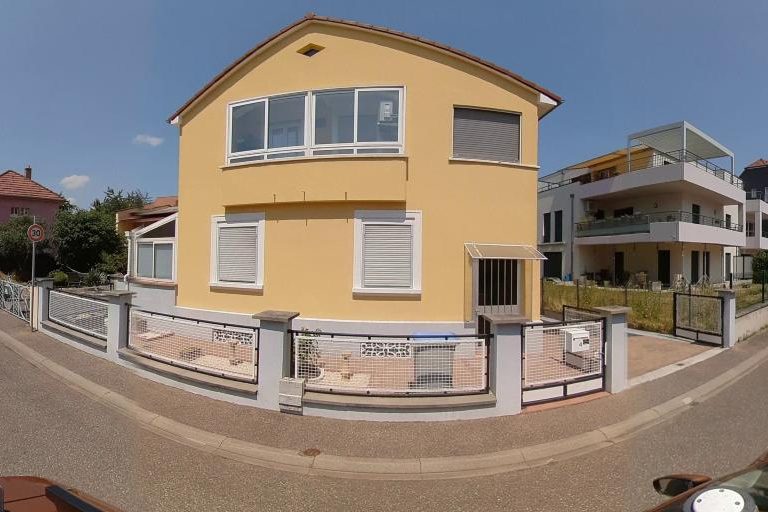La rue de O Ciseaux De Murielle à Souffelweyersheim