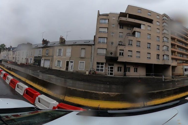 La rue de Les Ciseaux Dores à Le Mans