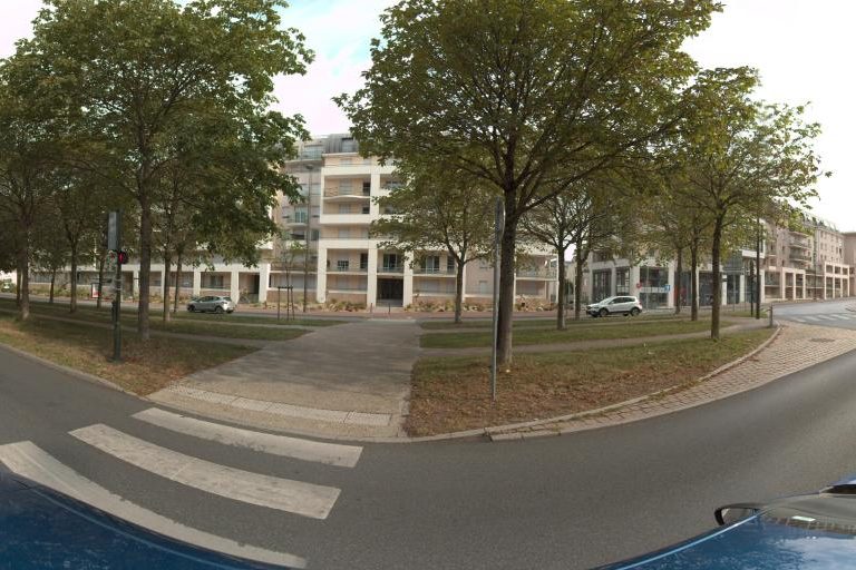 La rue de Les Ciseaux De Violaine à Orleans